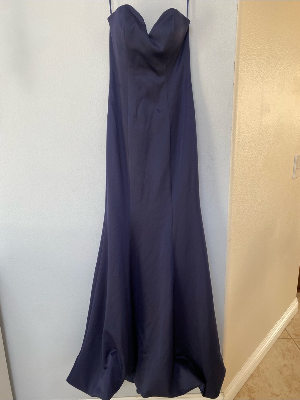 Sophisticated Navy Blue Gown